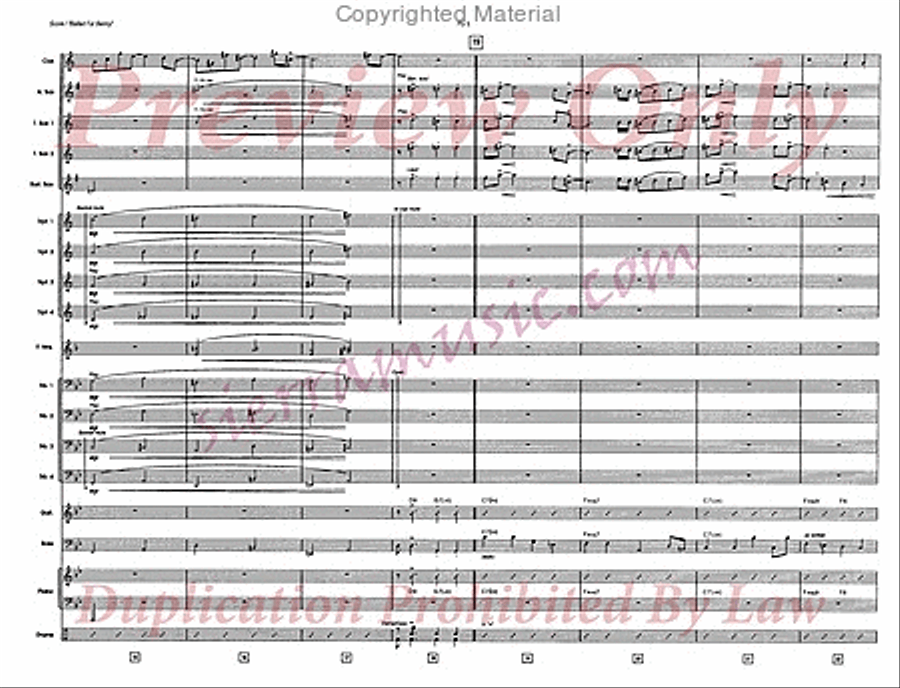 Ballad For Benny Big Band scores gallery preview page 4