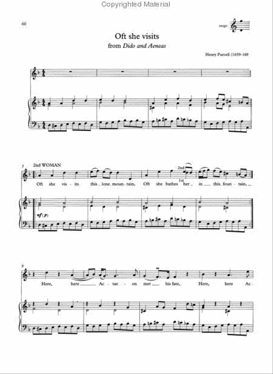 The Art of Song, Grade 8 (High Voice) High Voice scores gallery preview page 4