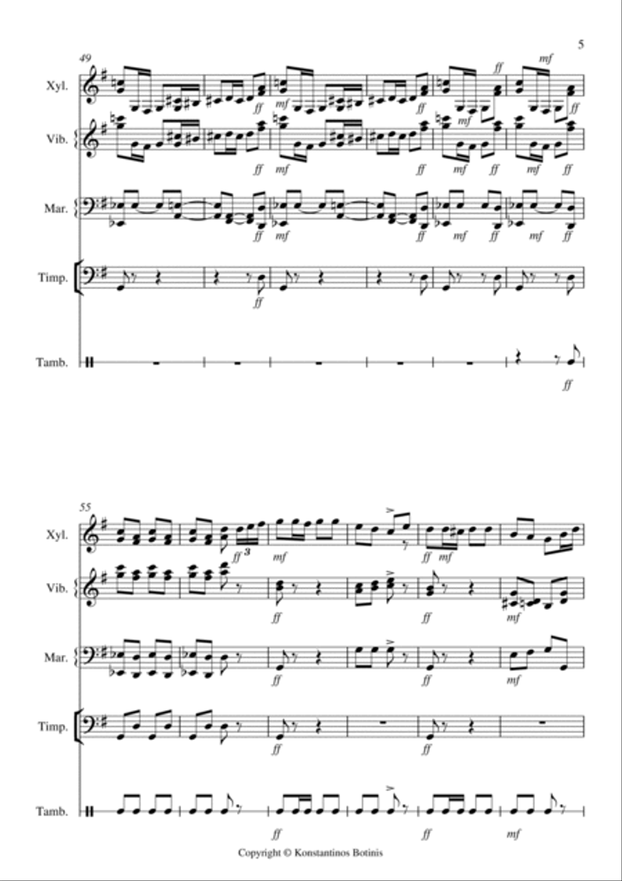 TREPAK Russian Dance P.I.Tchaikovsky School and Community scores gallery preview page 5