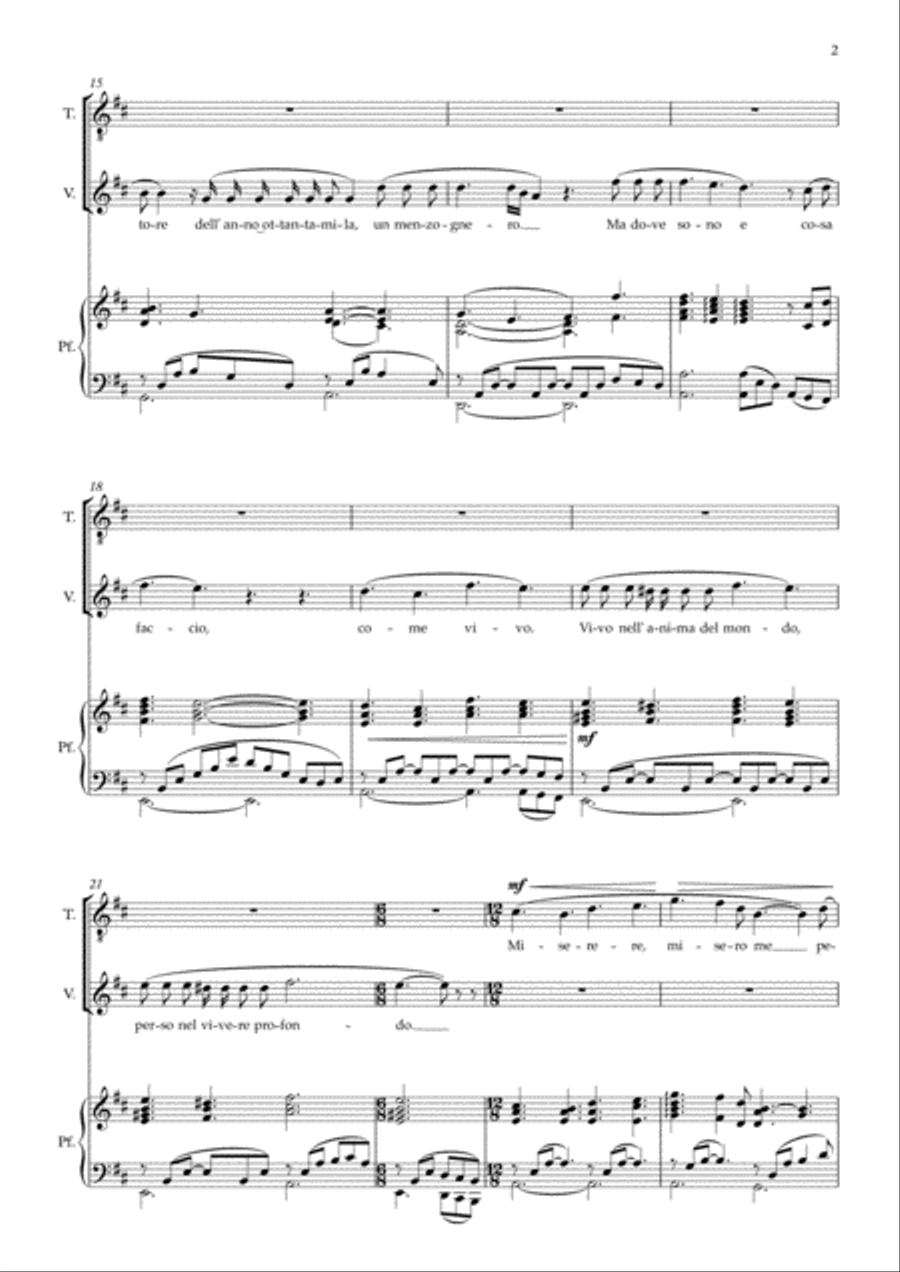 Miserere Piano scores gallery preview page 2