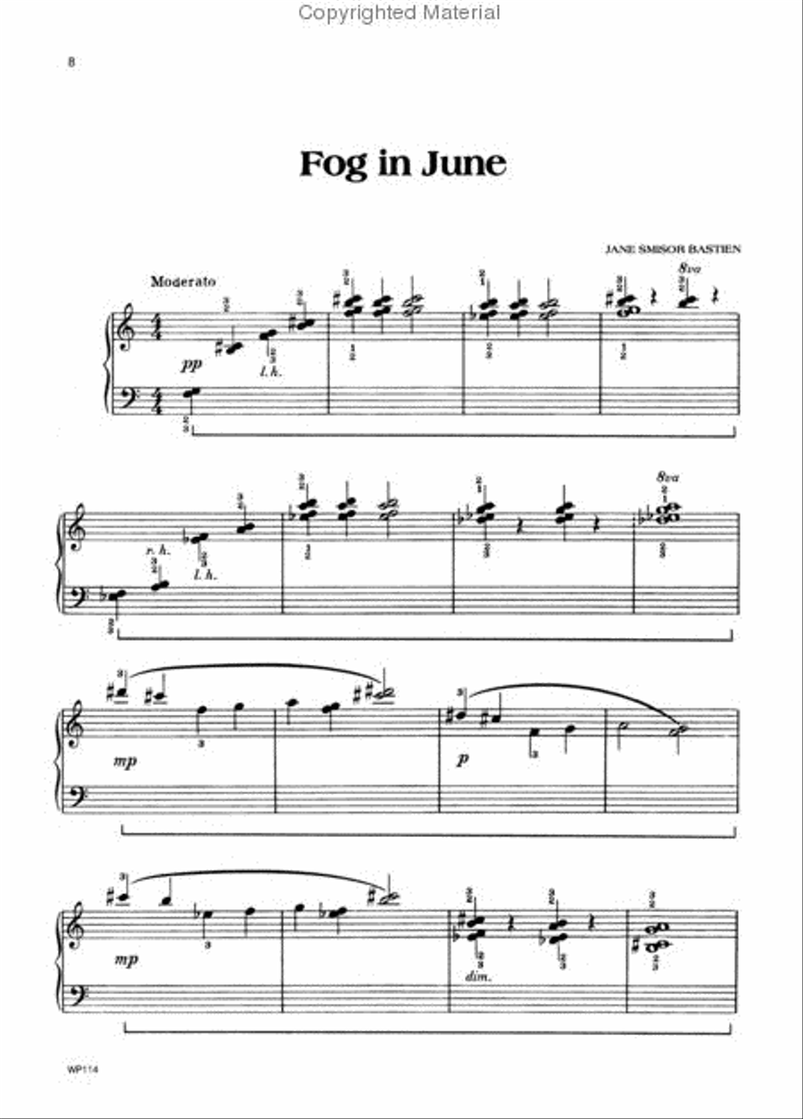 Intermediate Multi-Key Solos, Level 1 Piano Method scores gallery preview page 3