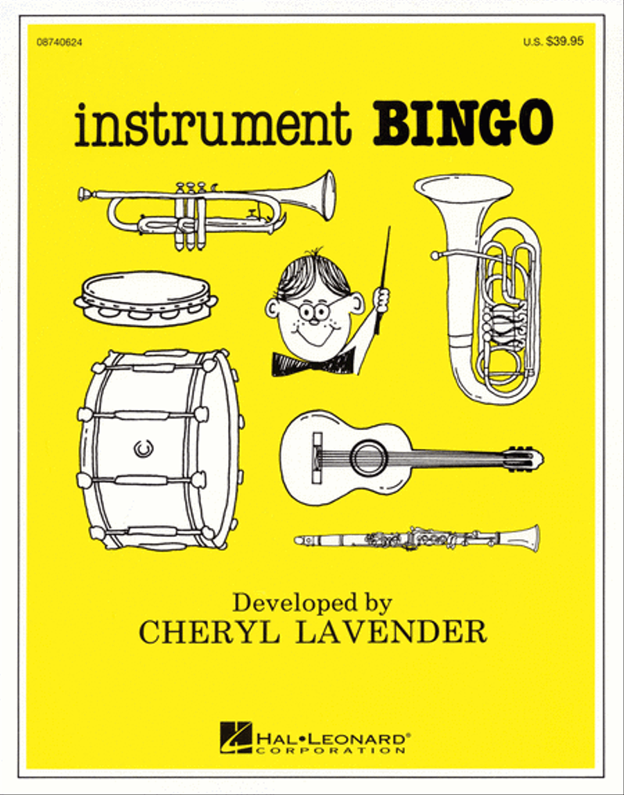 Instrument Bingo Choir scores gallery preview page 1