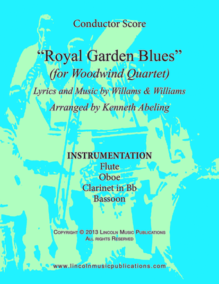 Royal Garden Blues (for Woodwind Quartet)