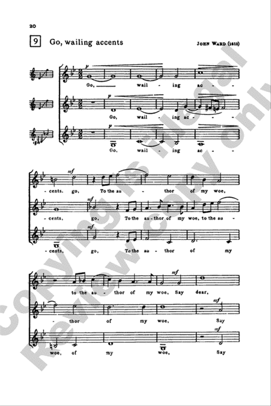 Invitation to Madrigals, Book 3 SSA scores gallery preview page 34