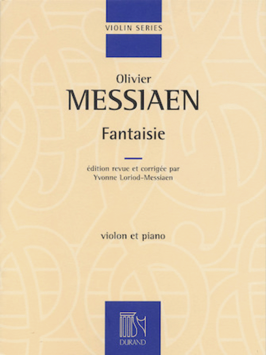Fantaisie Violin Solo scores gallery preview page 1