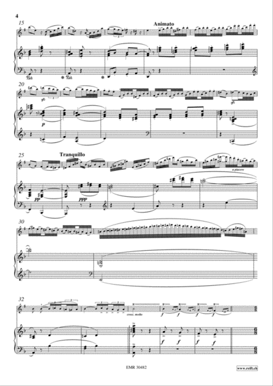 Introduction And Rondo Capriccioso Soprano Saxophone scores gallery preview page 4
