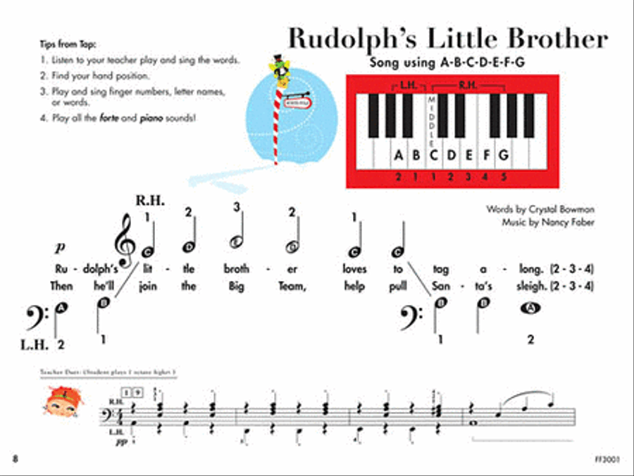 My First Piano Adventure® Christmas – Book A Piano Method scores gallery preview page 4