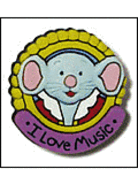 Music For Little Mozarts - Mozart Mouse Pin
