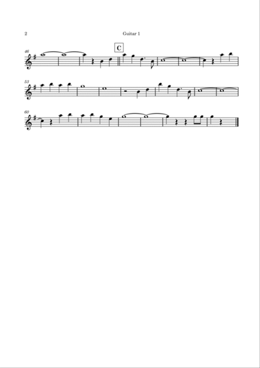 Quando, Quando, Quando (tell Me When) Guitar Ensemble scores gallery preview page 5