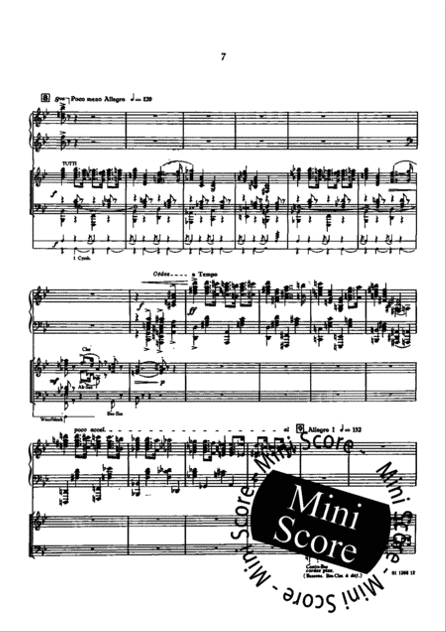 Parade Concerto Concert Band scores gallery preview page 10