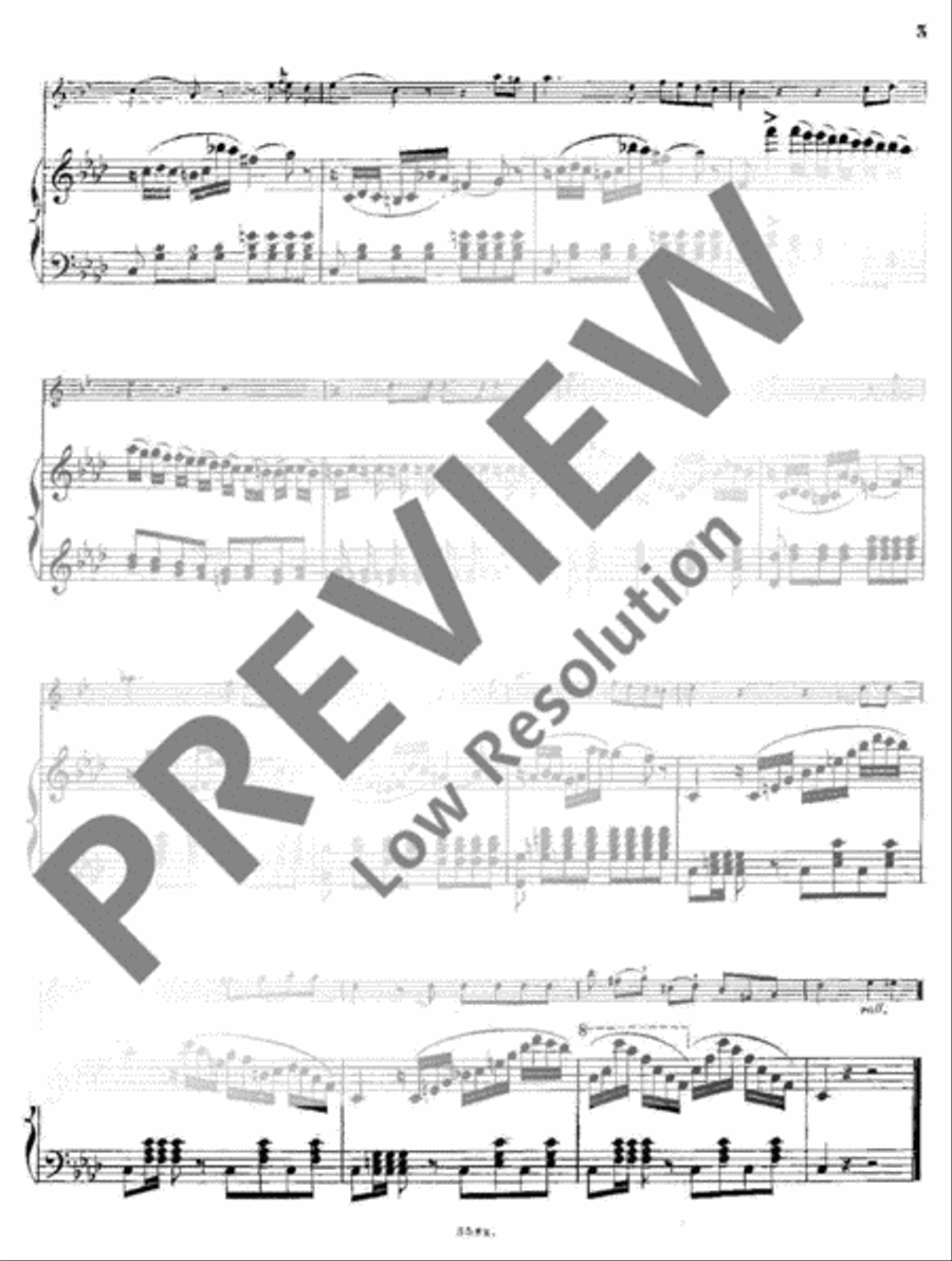 Fantaisie B-Flat Clarinet scores gallery preview page 6