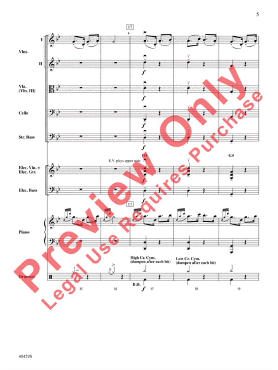 Wish Liszt Wish Liszt String Orchestra scores gallery preview page 6