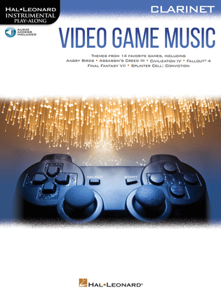 Book cover for Video Game Music for Clarinet