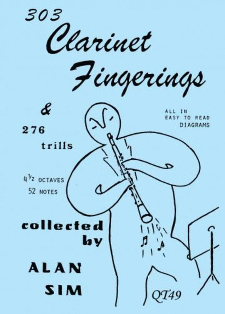 303 Clarinet Fingerings and 276 Trills