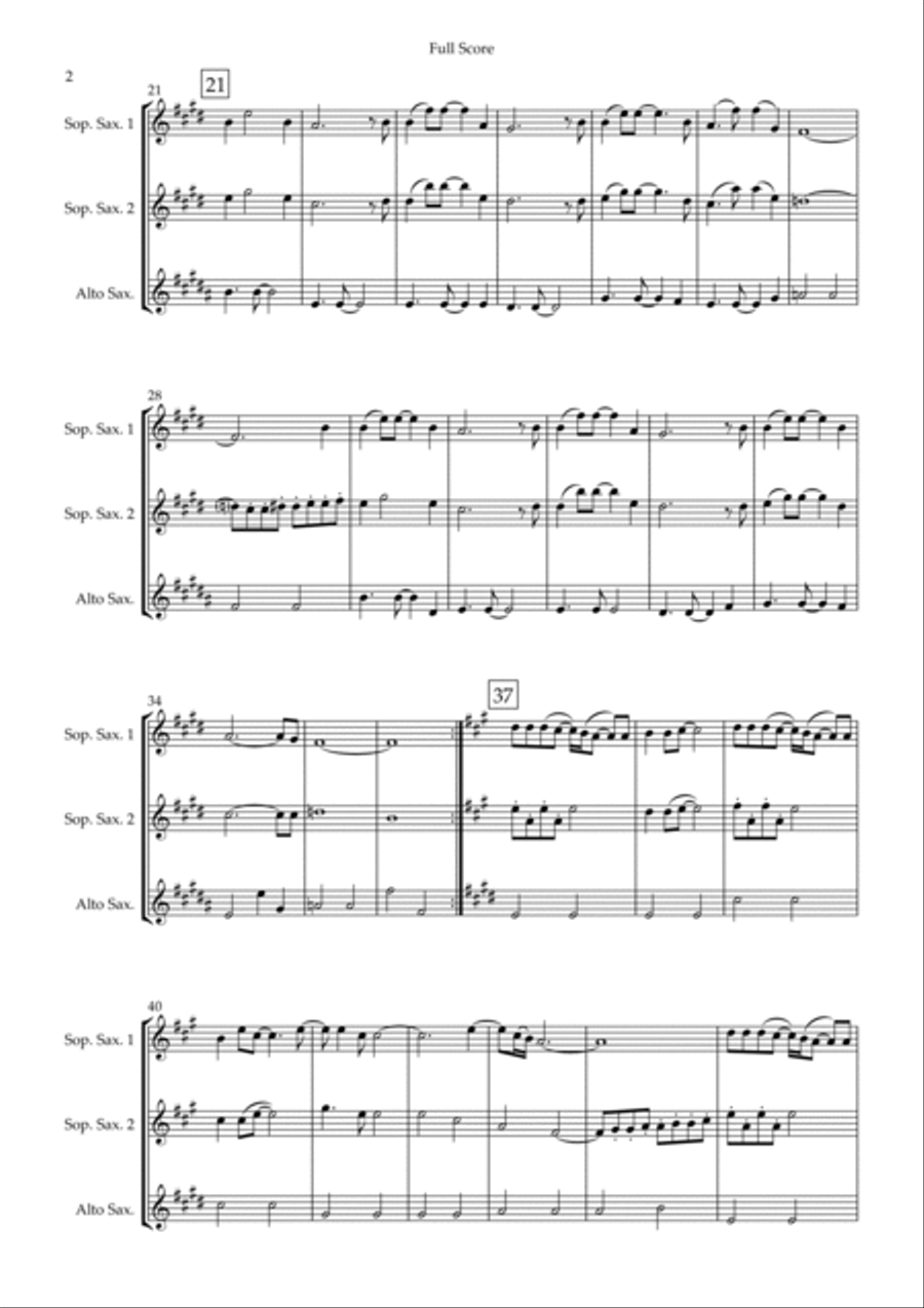 You'll Be In My Heart You'll Be In My Heart Woodwind Trio scores gallery preview page 2
