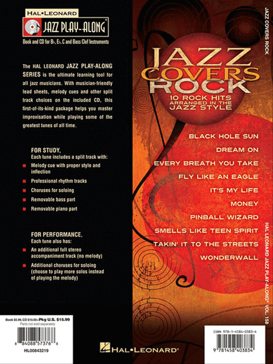 Jazz Covers Rock C Instrument scores gallery preview page 2