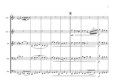 Hungarian National Anthem (“Himnusz”) for Brass Quintet image number null