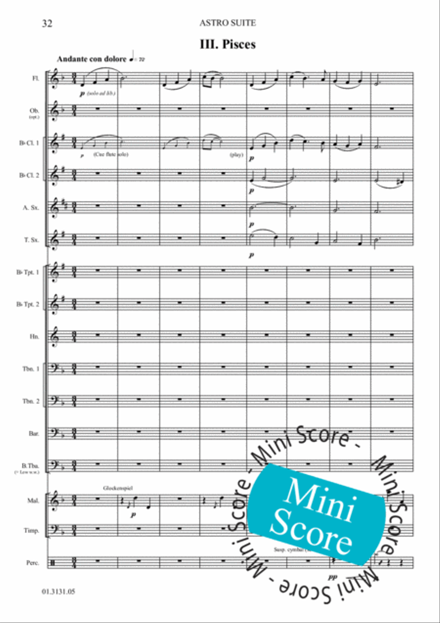 Astro Suite Astro Suite Concert Band scores gallery preview page 38