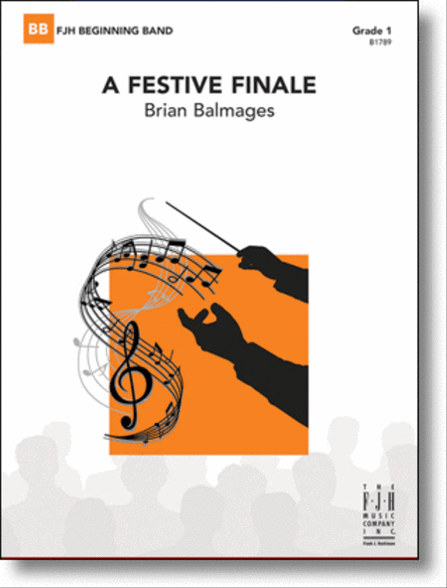 A Festive Finale Concert Band scores gallery preview page 1