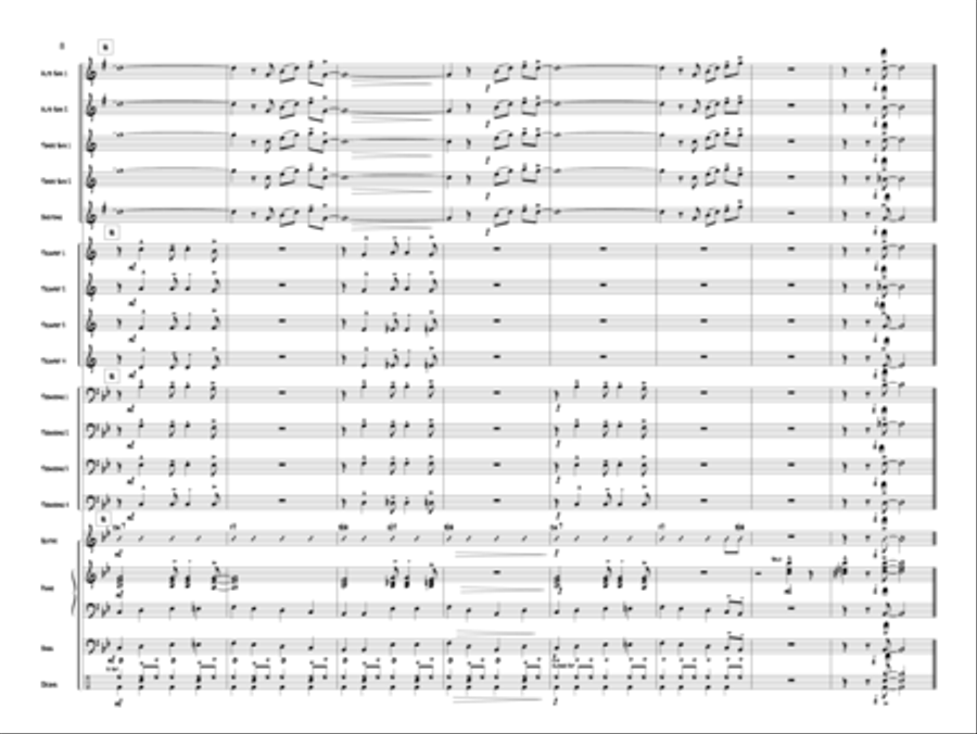 One, Two, Ready, Swing! One, Two, Ready, Swing! Jazz Ensemble scores gallery preview page 9