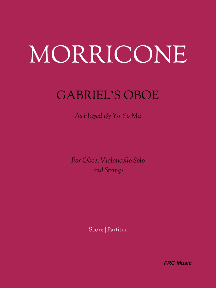 Gabriel's Oboe Chamber Orchestra scores gallery preview page 1