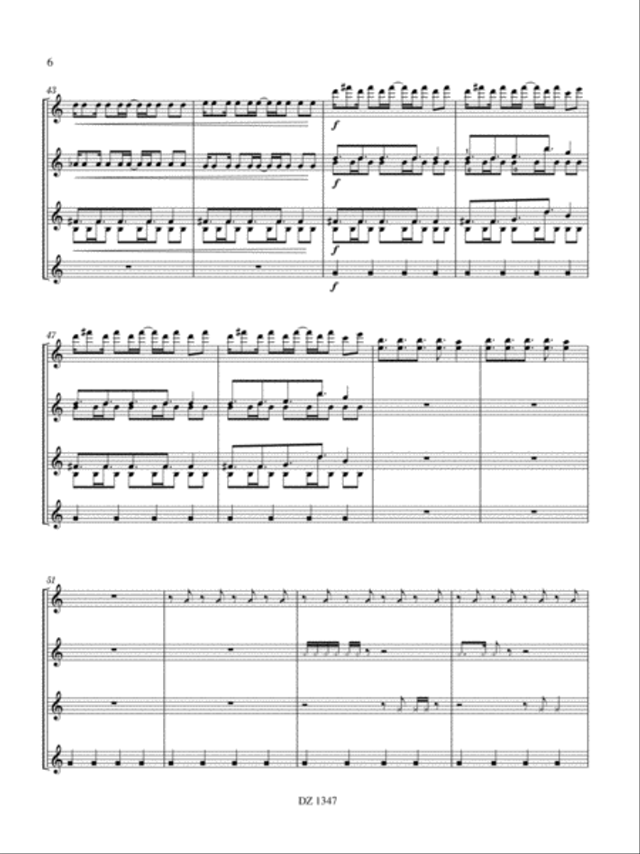 Pop Styles - Techno Guitar Ensemble scores gallery preview page 6