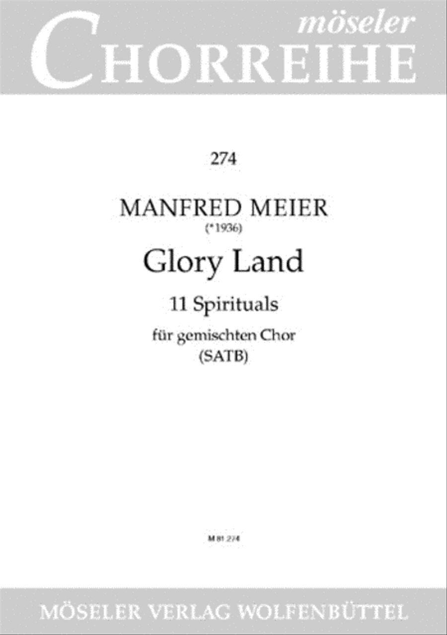 Glory Land 4-Part scores gallery preview page 1