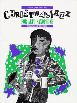 Book cover for Christmas Jazz For Saxophone