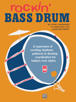 Book cover for Rockin' Bass Drum, Book 1