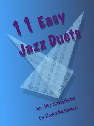 11 Easy Jazz Duets for Alto Saxophone