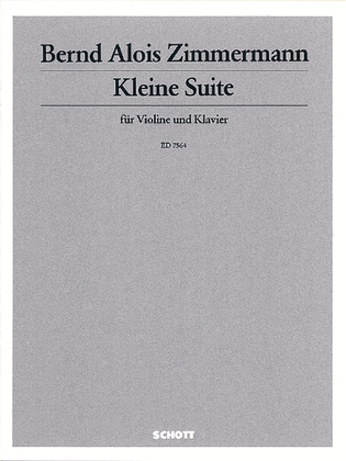 Kleine Suite Violin And Piano