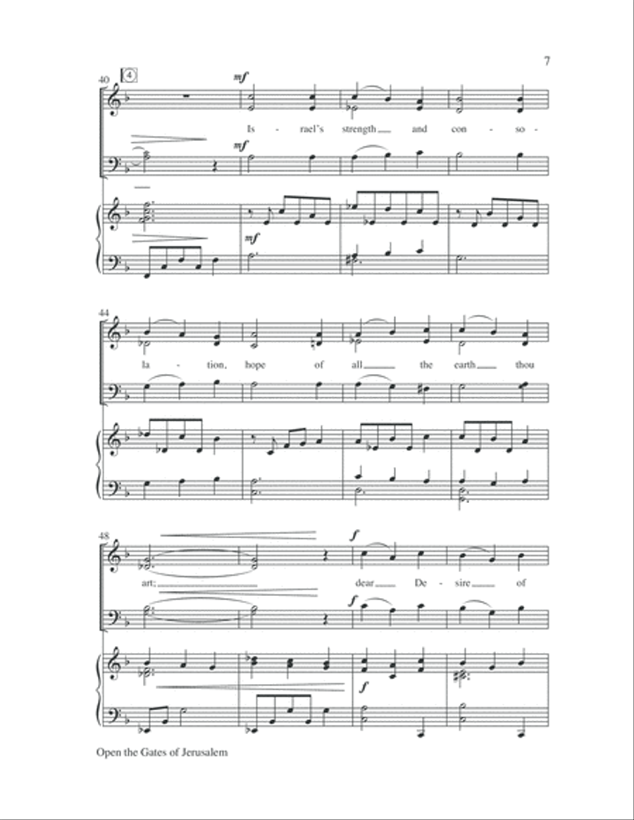 The Seven Last Days 4-Part scores gallery preview page 11