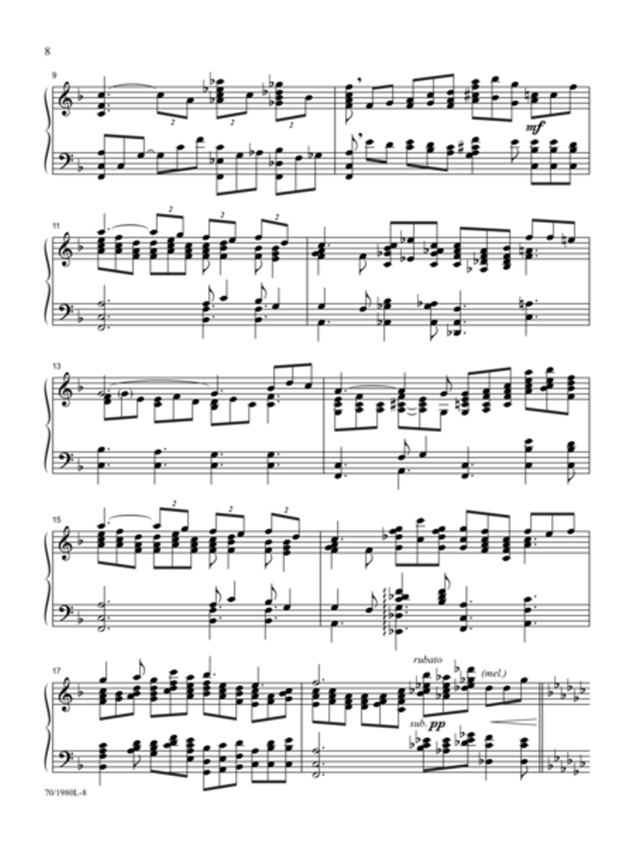 To God Alone Be Glory To God Alone Be Glory Piano Solo scores gallery preview page 6