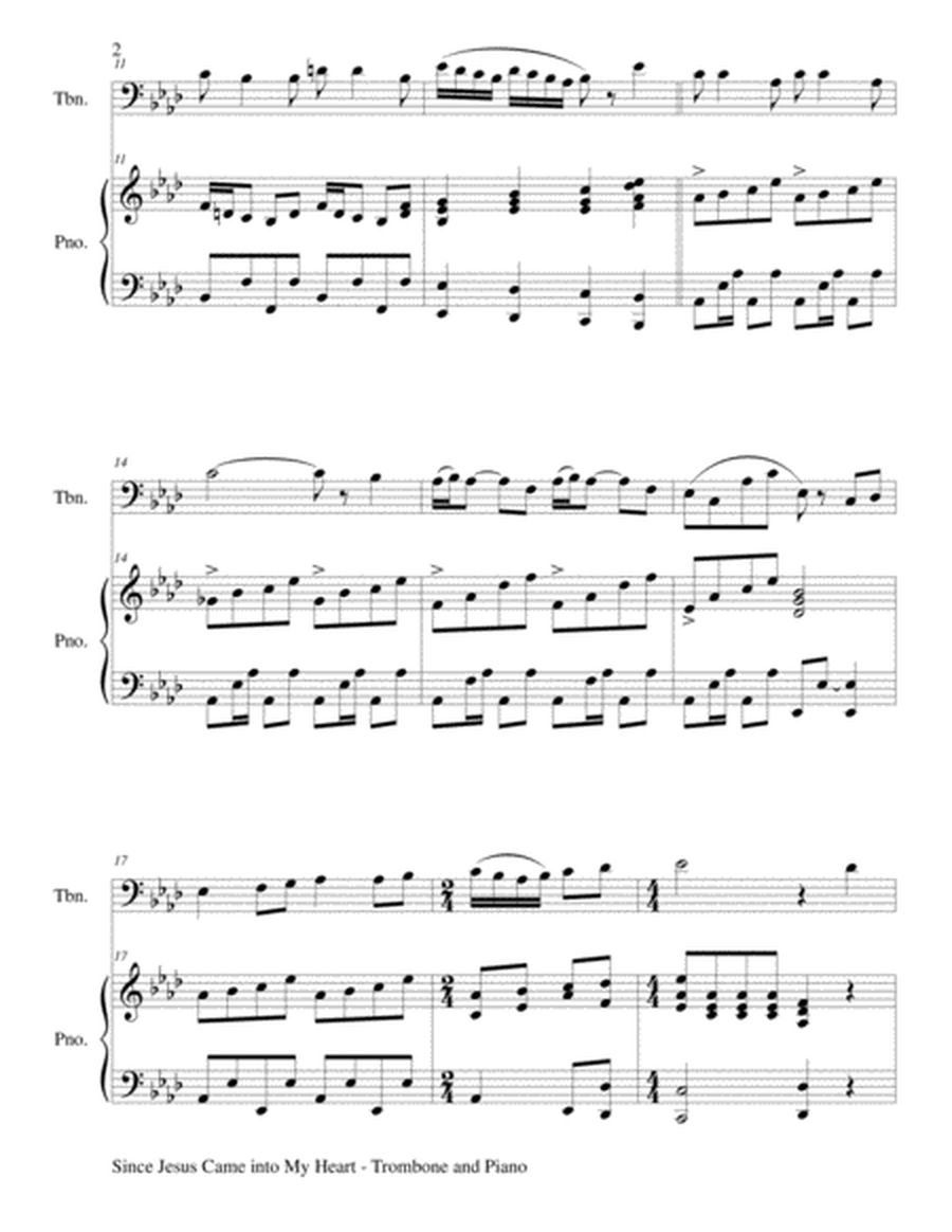 GOSPEL HYMN SUITE (For Trombone & Piano with Score & Trombone Part) image number null