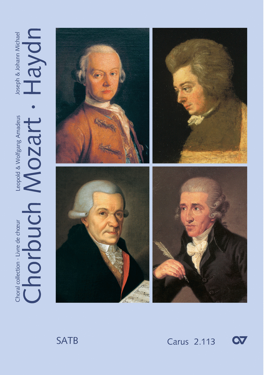 Chorbuch Mozart/Haydn III (geistliche Werke SATB) 4-Part scores gallery preview page 1