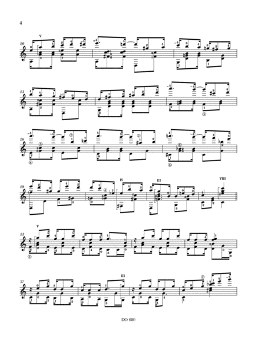 The Music of Ernesto Nazareth Classical Guitar scores gallery preview page 4