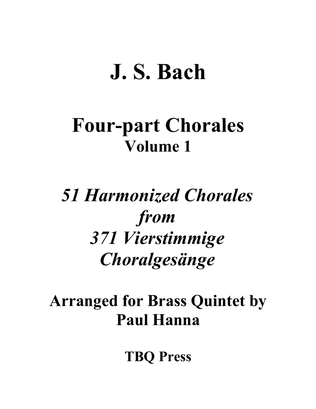 Four-part Chorales, Volume 1. 51 Harmonized chorales.