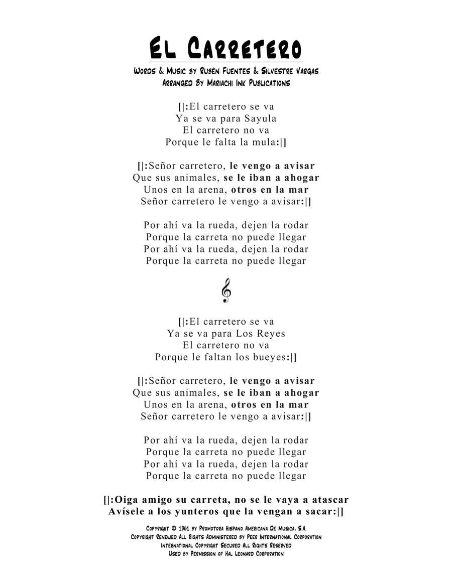 El Carretero El Carretero Small Ensemble scores gallery preview page 5