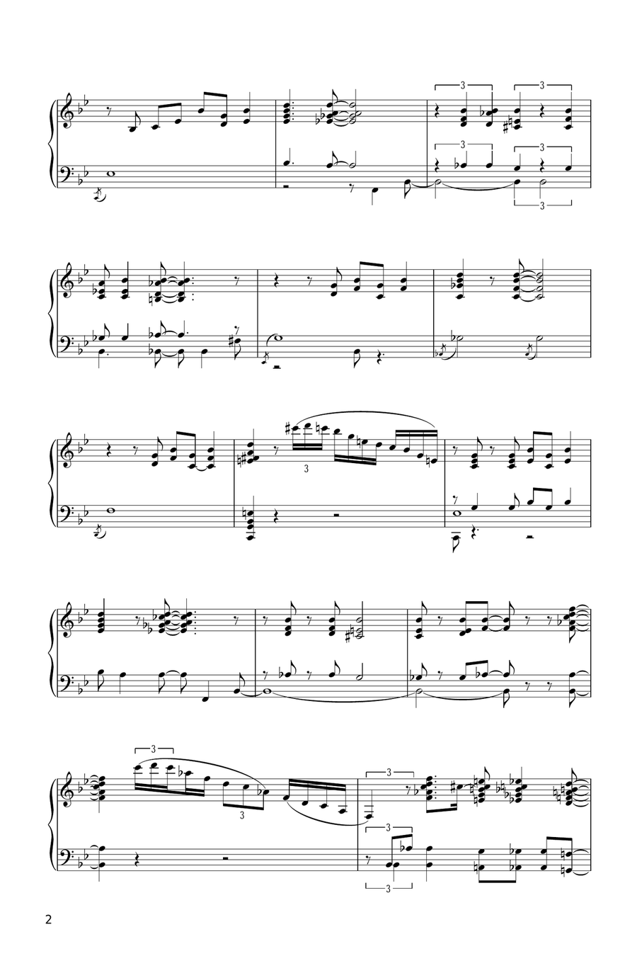Moonglow Moonglow Piano Solo scores gallery preview page 2