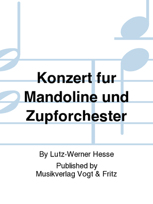 Konzert fur Mandoline und Zupforchester