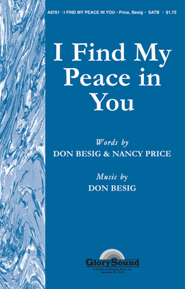 Book cover for I Find My Peace in You
