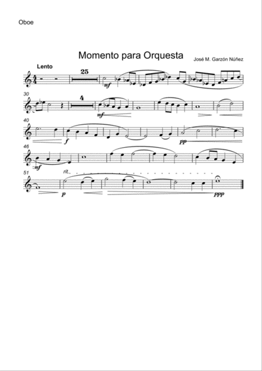 Momento para Orquesta Large Ensemble scores gallery preview page 6