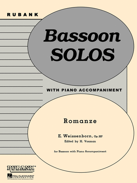 Romanze, Op. 227 (Bassoon / Piano)