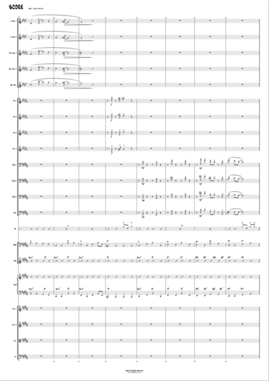 Come Fly With Me Come Fly With Me Jazz Ensemble scores gallery preview page 2