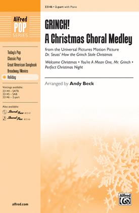 Book cover for Grinch! A Christmas Choral Medley