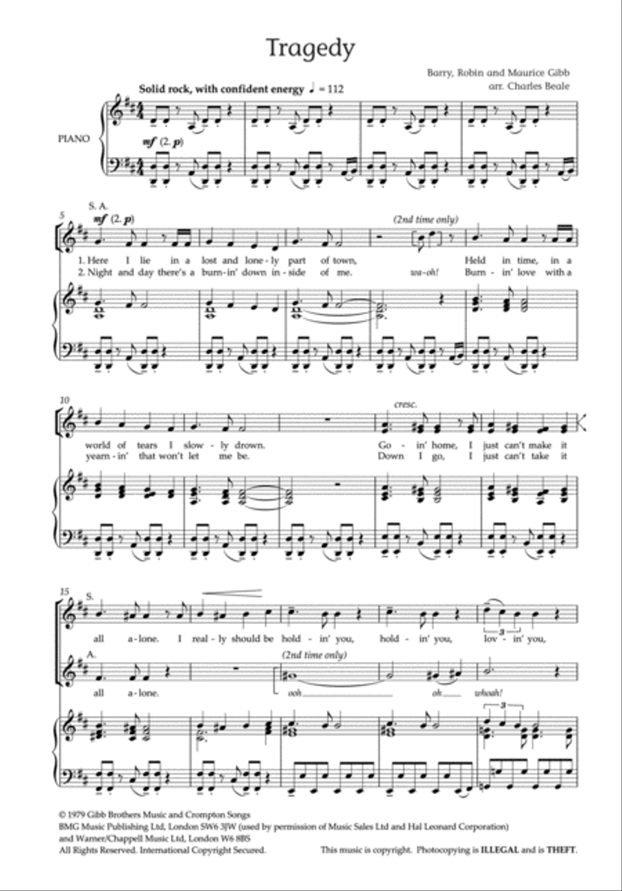 Disco Classics, Volume 1 Choir scores gallery preview page 2