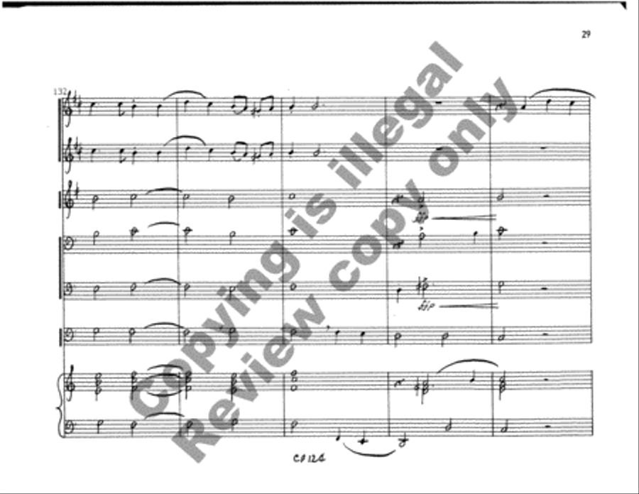 Liturgical Sonata Trombone scores gallery preview page 66