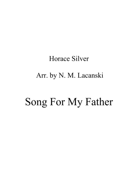 Song For My Father image number null