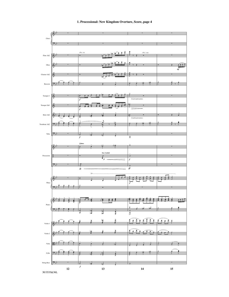 Jesus! - Full Score and Parts Choir scores gallery preview page 6
