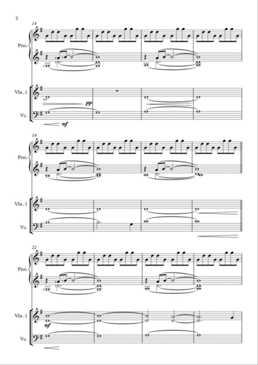 Nihon Sun Piano Trio scores gallery preview page 2